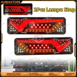 2Pcs Lampu Stoplamp Pickup 12 Volt L300 Apv Grandmax Carry DLL Stop Lamp Belakan Truk L300 Carry Pick UP Canter Grand Max