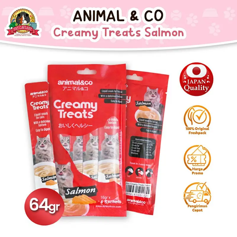 Animal&Co Creamy Treats 16gr X 4 sachets 2