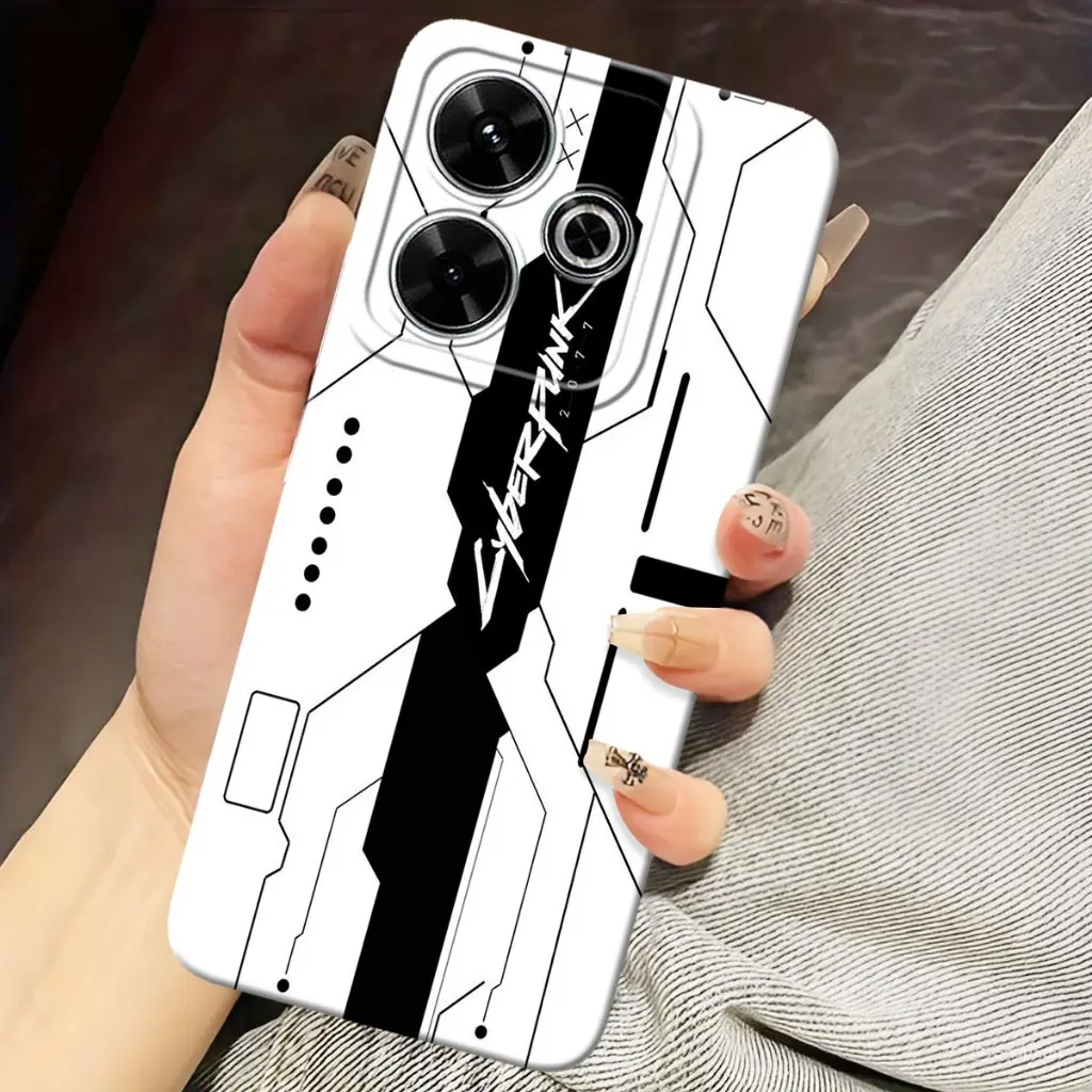 Softcase Bermotif For REDMI 13 4G Fashion Case PROcamera Macaron Protect Camera Casing Hp Silikon TPU