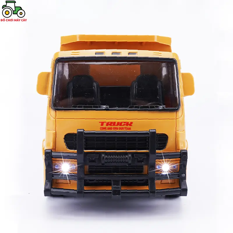 Xe ben - Điều khiển từ xa (RC), nâng hạ thùng ben, lốp cao su; xe công trình; MCT10 6