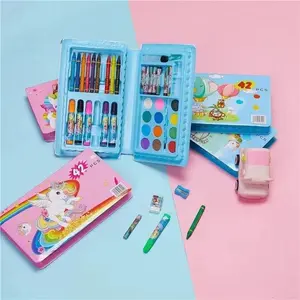 DS PROMO SPESIAL MURAH Mini Crayon Set 42 Pcs / Alat Mewarnai Crayon SHENAR