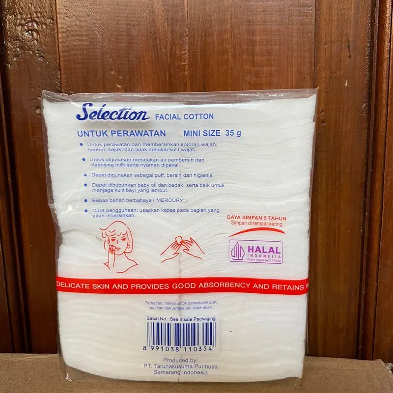1 Pcs KAPAS SELECTION KAPAS KECANTIKAN 35gr Wajah 1