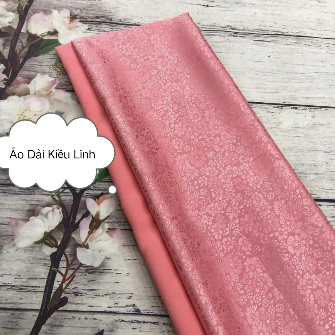 Vải Áo Dài Lụa Gấm +Quần Lụa