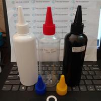 Gambar [PAKET 10 PCS] Botol PET 250ml tutup kerucut hitam body putih/botol tinta 250ml dari difapackindonesia Kab. Sidoarjo 5 Tokopedia