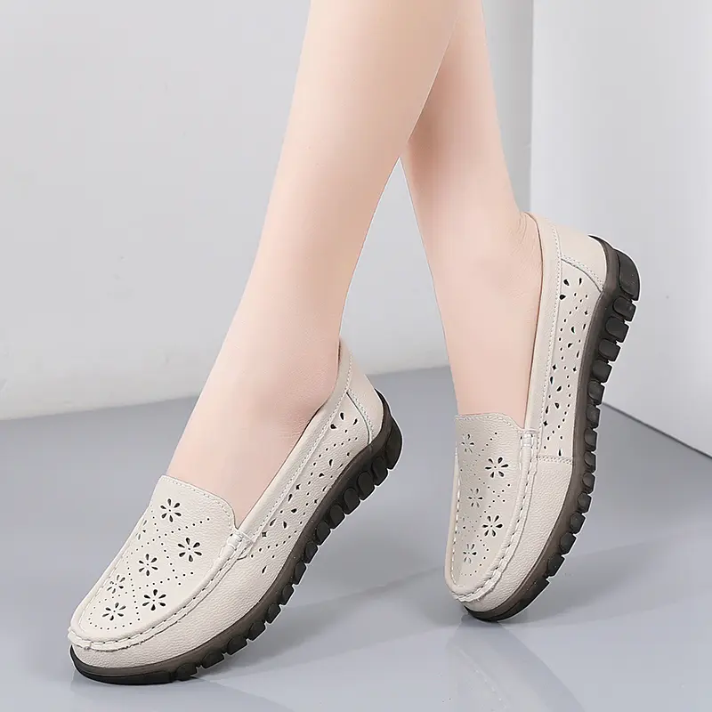 Non-Slip Hollow-out Women's Breathable Soft Bottom Shoes plus Size