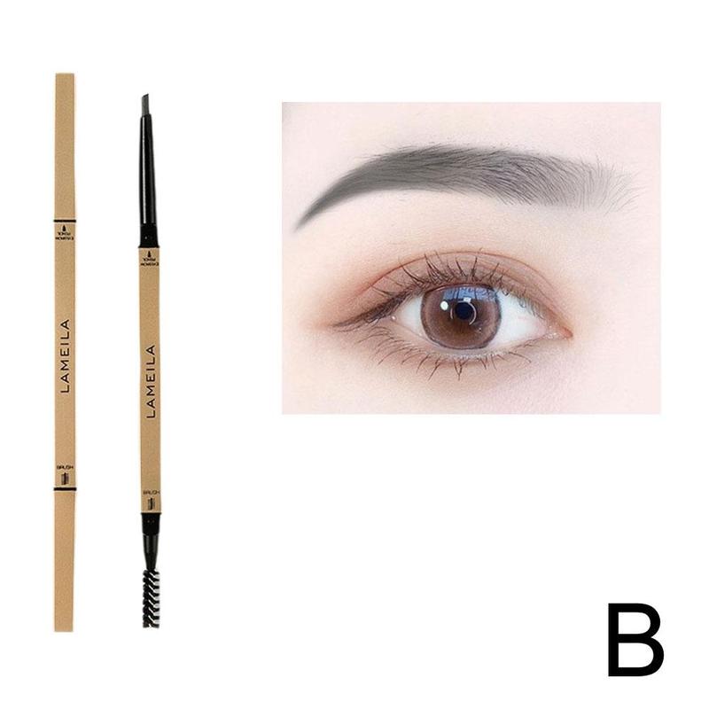 Product Introduction of Dual-ended Thin Eyebrow Pencil Waterproof & Sweatproof Natural Eyebrow Pencil 38