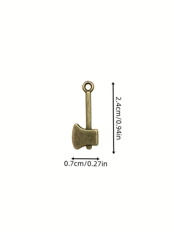 Vintage Alloy Tool Design Pendant, DIY Jewelry Accessories for Necklace & Bracelet Making, Jewelry Making Supplies for Men & Women 1