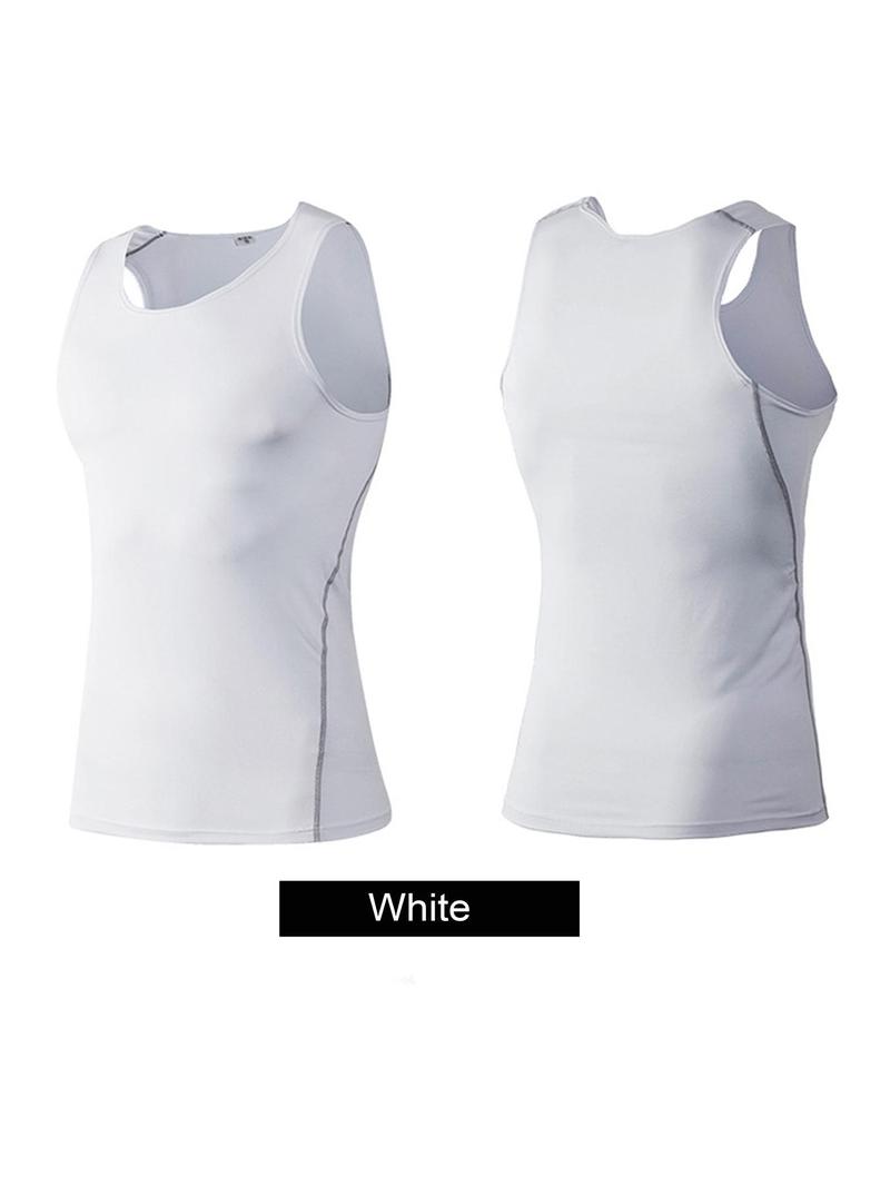 Product Introduction of Men's Solid Sports Tank Top, Breathable Comfortable Quick Drying Sports Vest, Sportswear Clothing for Gym Workout Running Basketball Exercise 15