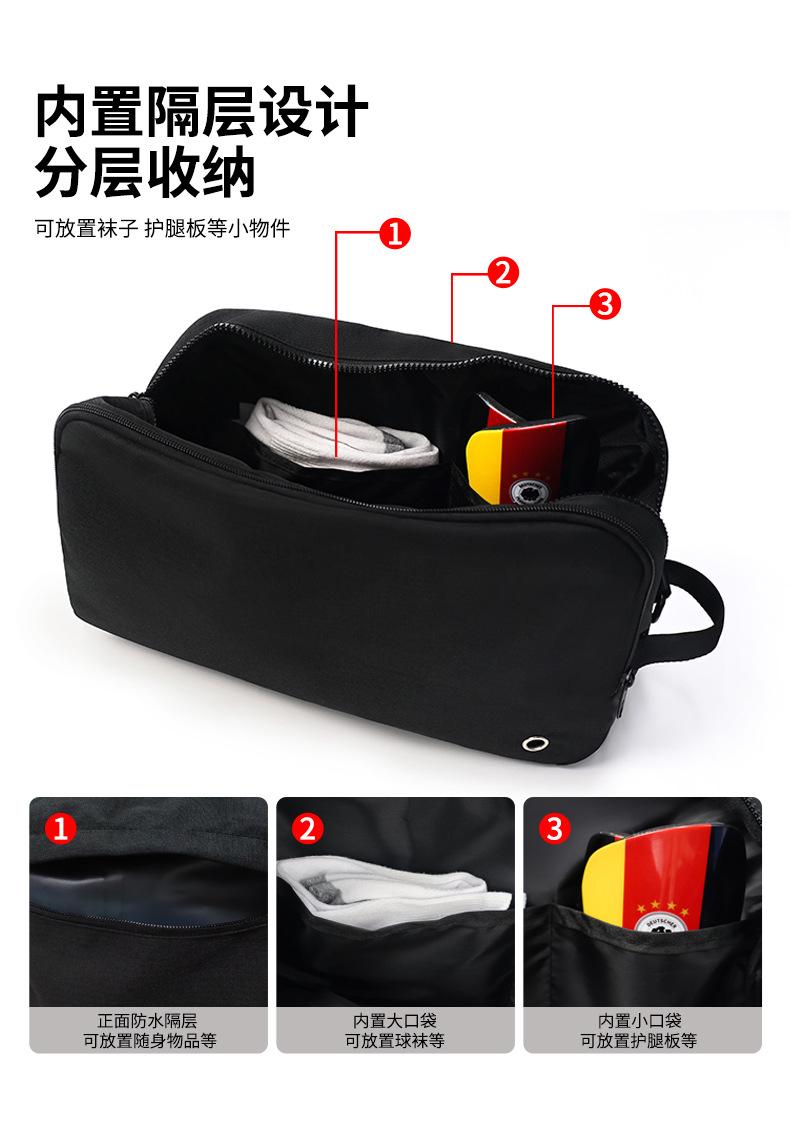 Product Introduction of Custom Soccer Shoe Bag Crossbody Handbag Equipment Storage Bag Fitness Yoga Large Capacity Shoulder Bag 10