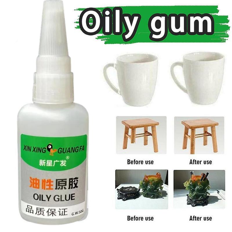 Product Introduction of BUY 6 SAVEMORE Oily Glue Super Adhesive Can Use Many Times Liquid Glue Water Proof Shock Proof Effective 0
