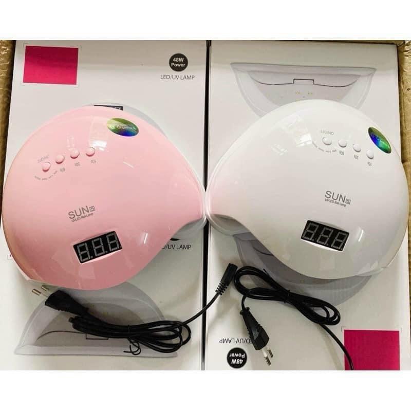  Máy Hơ Gel Sun 5 Chính Hãng UV LED 48W - Tem xanh 
