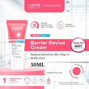[SPECIAL LIVE JORDI ONSU] LABORE Sensitive Skin Care BiomeRepair Barrier Revive Cream 50 ml - Moisturizer untuk Kulit Sensitif, Melembabkan, Skincare Best Seller, Skincare Viral