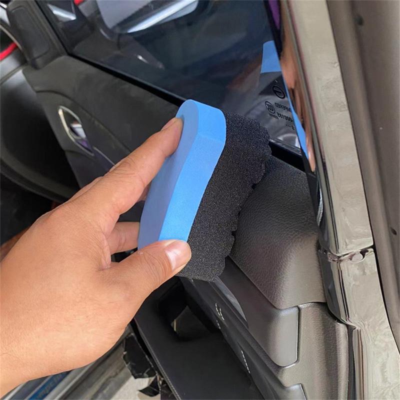 Product Introduction of Cleaning Sponge Car Beauty Car Cleaning Sponge Car Maintenance Sponge Block Car Washing And Polishing Sponge Crystal Plating 4