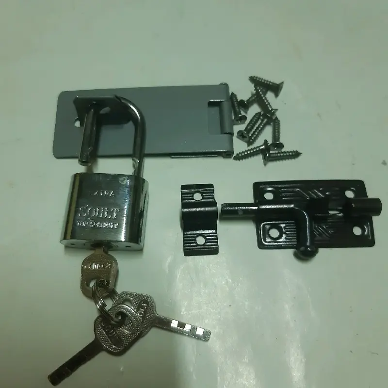 Gembok 30 pendek plus Grendel komplit 4