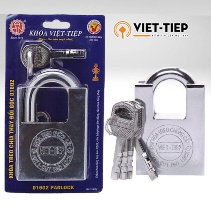 Khoá Treo Chống Cắt Hợp Kim Việt Tiệp Cầu 8 Cầu 10 Cầu 12, Khoá Cửa Nhà Khoá Chống Trộm 01402 01502 01602