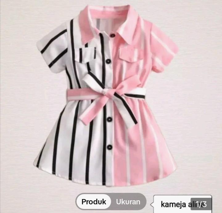 Product Introduction of dress anak perempuan Alina dress usia 1-5 tahun Cewek 2