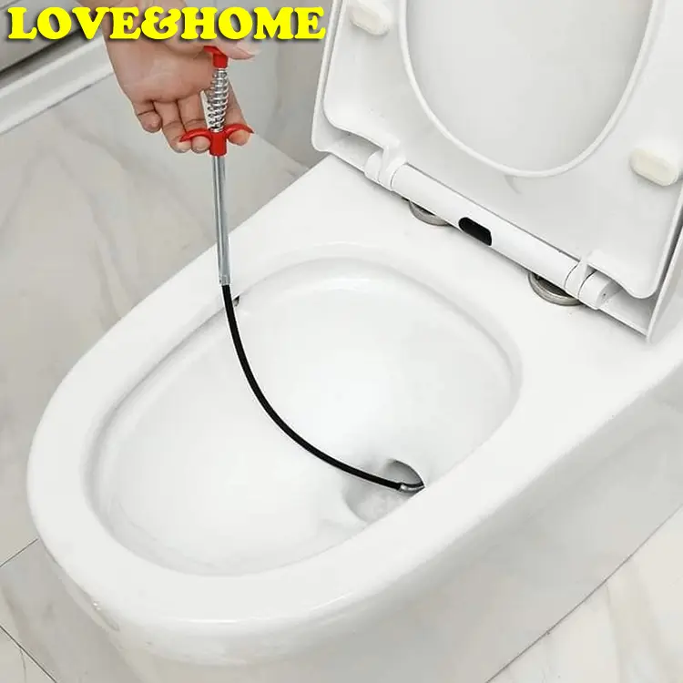 LOVE&HOME Stainless Steel Drain Clog Cleaner Flexible Grabber Pickup Tool 60cm / 90cm/160cm