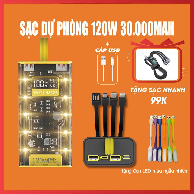 sạc dự phòng habitek Pin Dự Phòng sac pind up hong sạc dự 40w cục sạc pin sạc