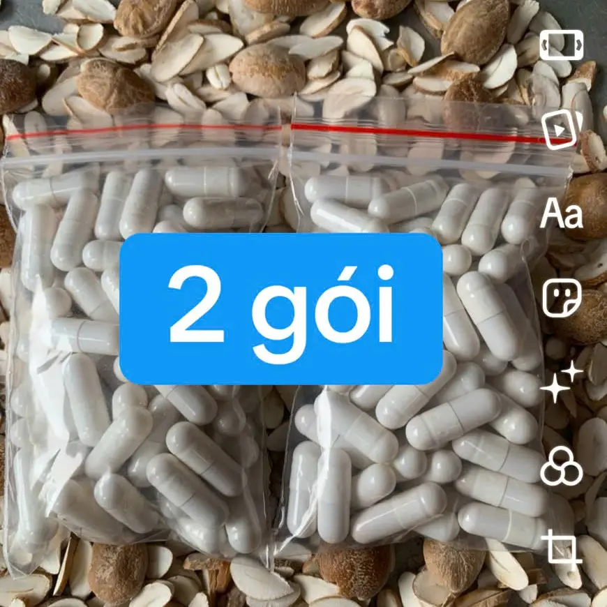 Hạt sang trắng 2  gói V dùng 2 tháng tốt cho dạ dày đại tràng