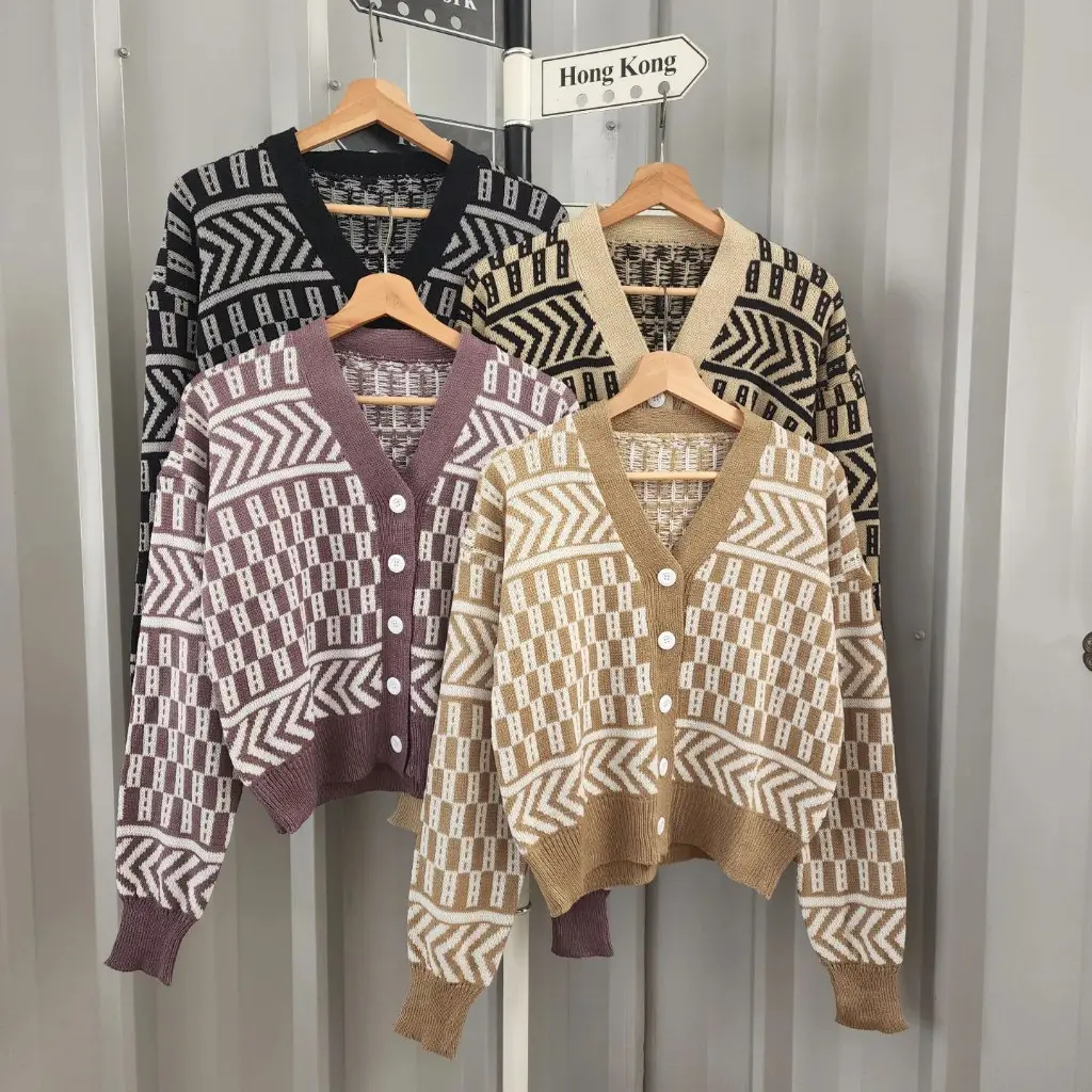 KNITZEN Outwear Arrow Sweet Outer | Rajut Cardigan Wanita Trendy Murah