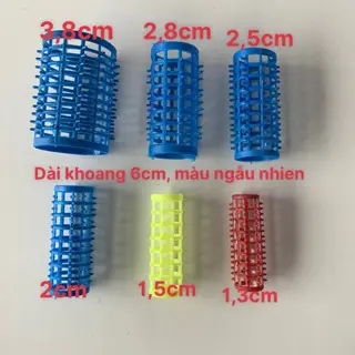 Ống gai sấy tóc chụp tóc gai bịch 12 cái nhiều cỡ lựa chọn GIÁ RẺ  quấn tóc khi uốn lạnh dùng sấy lọn tạo kiểu xoăn