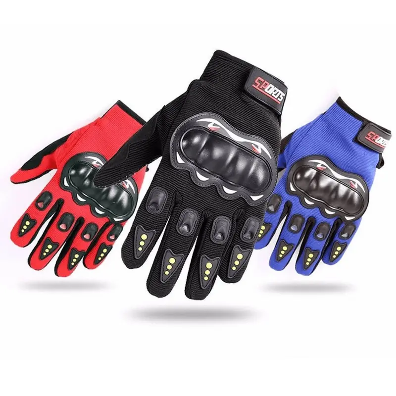 Găng Tay Xe Máy Sports Cao Cấp Dài Ngón, Găng Tay Full Ngón Đi Phượt 0
