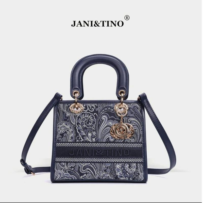 (Tặng Ví) JANITINO 875 - Túi Xách Nữ Thương Hiệu Jani&Tino Cao Cấp Sang Trọng Thanh Lịch Quý Phái Phong Cách Hàn Quốc Trend 2025 Đa Năng Đi Chơi Đi Dạo Phố