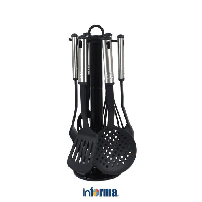 Jual Informa Cooking Color Set 7 Pcs Tancy Peralatan Masak Nylon Dengan ...