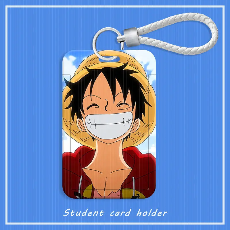 Chủ Thẻ, Thiết Kế Anime Nhật Bản, Một Mảnh, Bộ Thẻ Khuôn Viên Học Sinh, Bao Gồm Bìa Thẻ Monkey D Luffy, Thích Hợp Cho Thẻ Làm Việc Và Triển Lãm, Bao Đựng Thẻ 4
