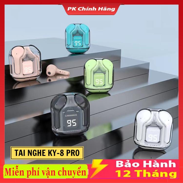  Tai nghe Bluetooth KY8   F9   M10   M100 Pro Ultrapods Pro dung lượng pin 3500mAH thời gian sử dụng 6 giờ liên tục nghe nhạc đàm thoại 