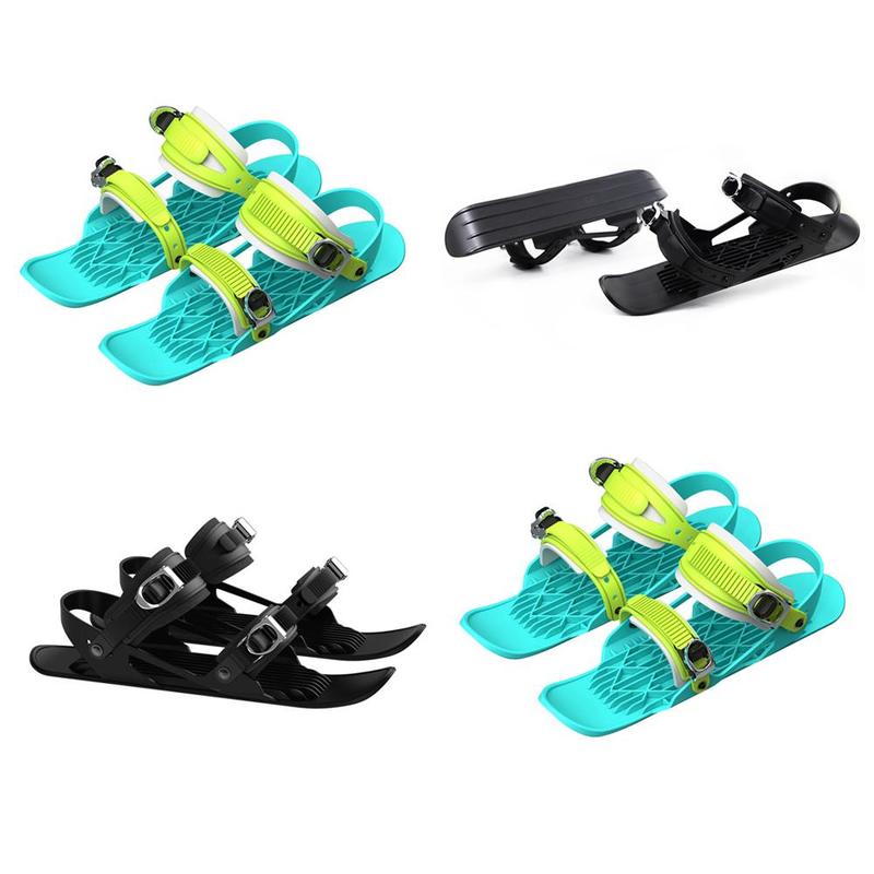Product Introduction of Mini Skis Snowblades For Snow Skis For Winter Shoes Short Snowskates Snowblades Skiboards Portable&Light Ski-shoes Outdoor Sport 20