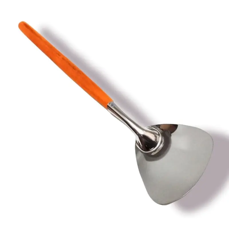 Sodet Jawa Kayu Polos dan Lubang Stainless Steel - Kitchenware Stenlis 2