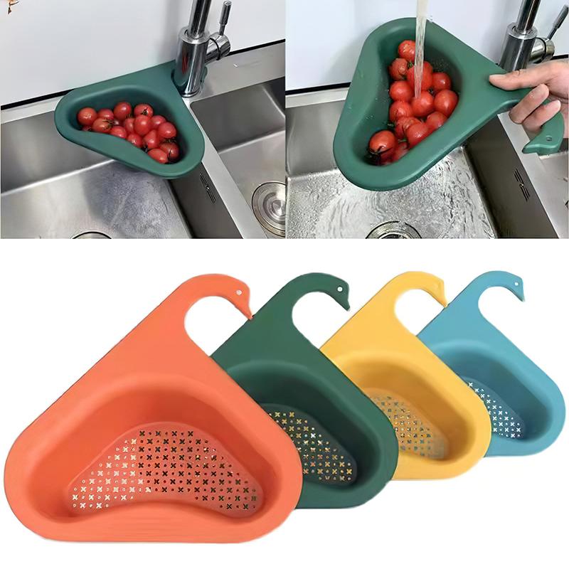 Product Introduction of Multifunctional Hanging Filter Rack and Drain Rack for Kitchen Kitchen Sink Leftover Soup Filter Rack 1
