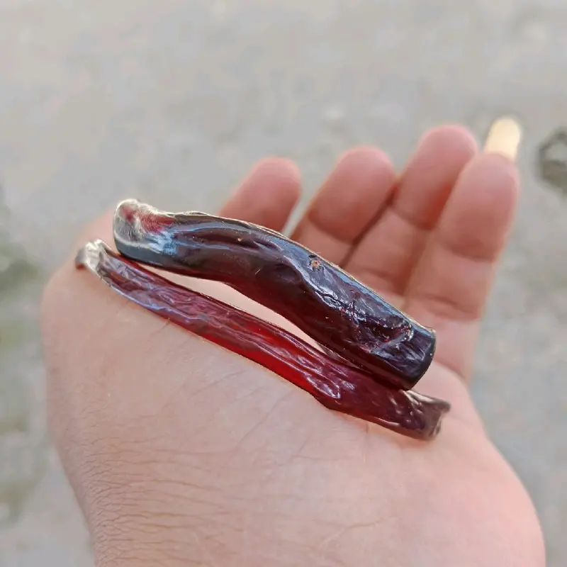 Gelang Akar Bahar Merah Tembus Cahaya Berkualitas 2