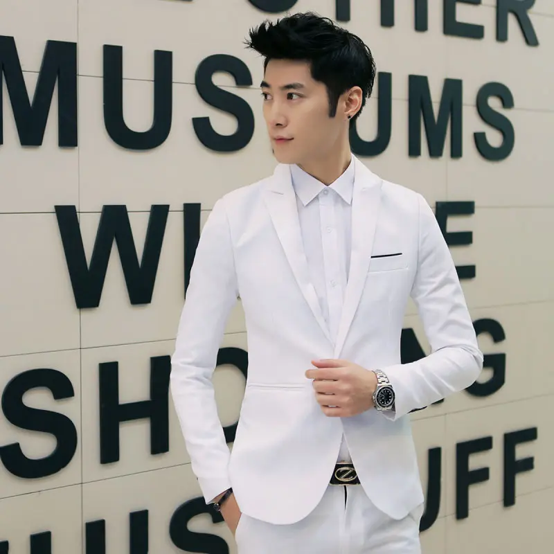 Áo Khoác Vest Công Sở Thường Ngày Thời Trang Mới, Dành Cho Nam Menswear Jacket 1