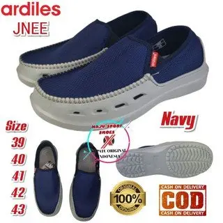 SEPATU SLIP ON PRIA ARDILES JNEE ENTENG / SEPATU ARDILES KARUNG ORIGINAL Flat Shoes Karet Kerja bersirkulasi minimalis Kasual 5