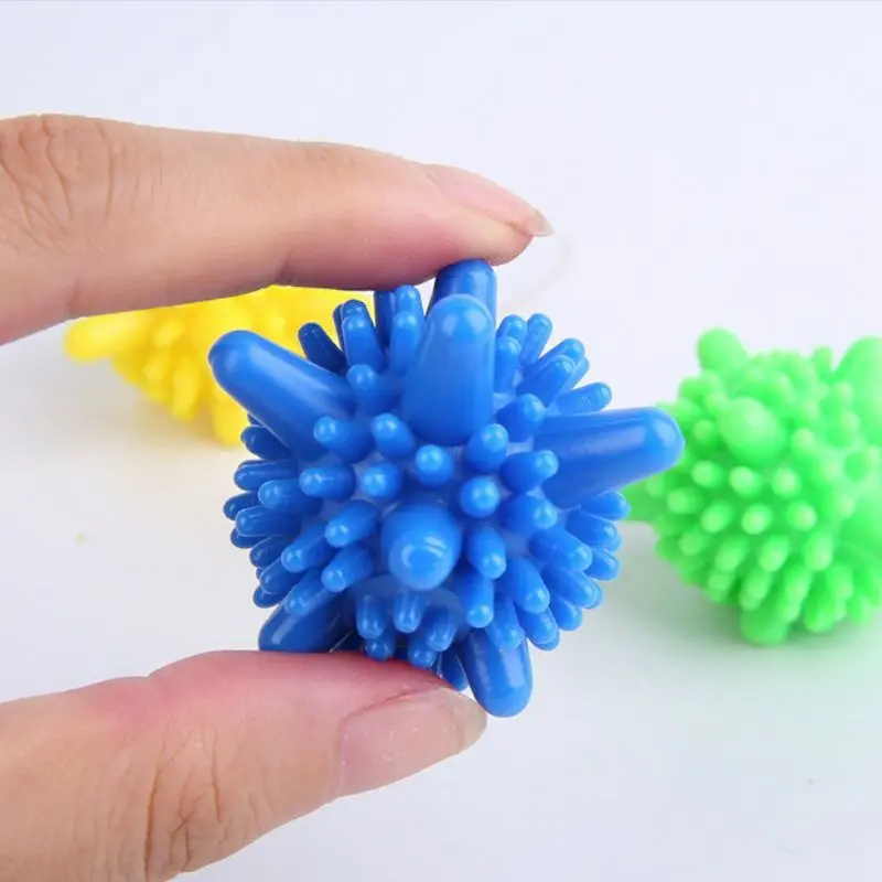 RD Bola Pembersih Pakaian Alat Pembersih Baju Pencuci Pakaian Anti Kusut Washing Laundry Ball Silicon 6