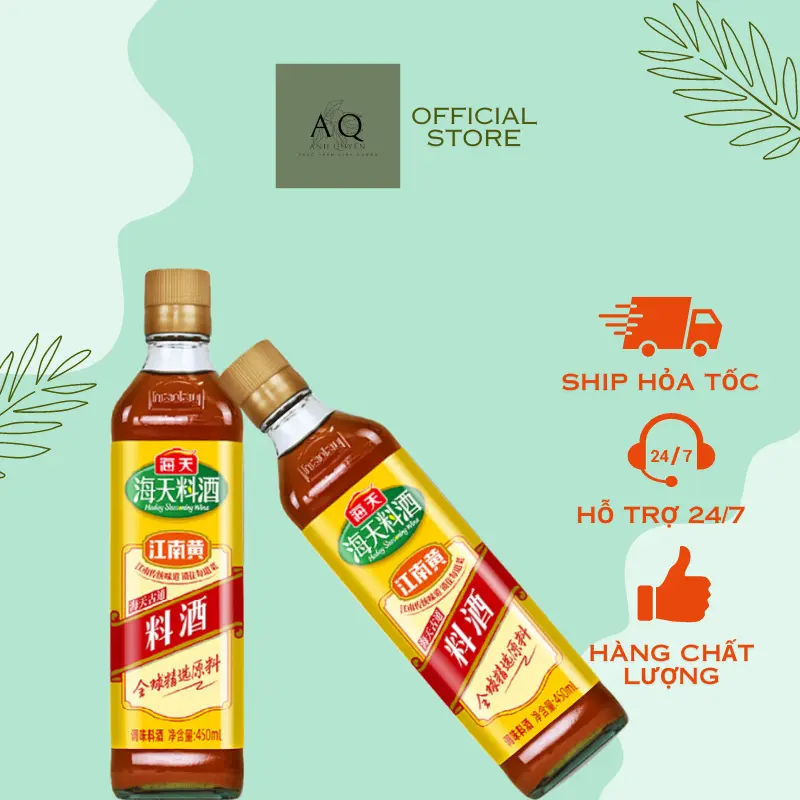 Rượu Nấu Ăn Hải Thiên 450ml - Nguyên Liệu Chế Biến Món Ăn Tuyệt Vời