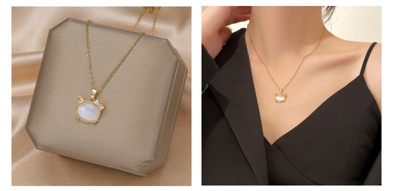 Product Introduction of Vòng Cổ Thép Titan Thời Trang, Phong Cách Hàn Quốc Và Nhật Bản, Dành Cho Nữ, Cảm Giác Cao Cấp Độc Đáo, Dây Chuyền Xương Đòn Không Phai Màu, Đồ Trang Sức Cỏ Bốn Lá Dễ Phối Đồ Sang Trọng Giá Cả Phải Chăng, Phụ Kiện Thời Trang 19