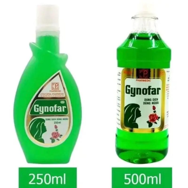 Dung dịch vệ sinh GYNOFAR tắm mụn lưng