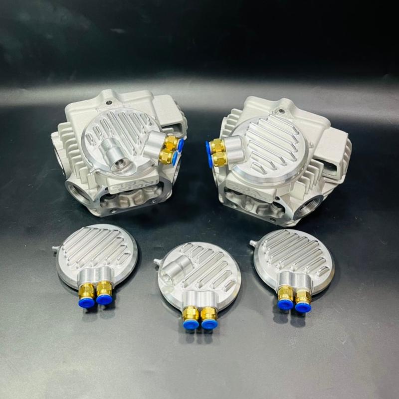 Nắp tròn lớn cnc 3D WAVE, DREAM có lỗ cảm biến nhiệt fi và 2 lỗ thông hơi phụ kiện