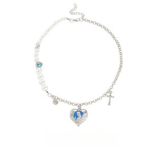 Kalung Salib Jantung, Bergaya dan Serba guna, Aksesori Mesti Ada Jewelry Necklaces baddies  chain