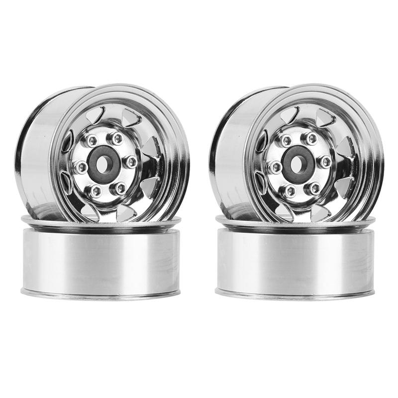 Trung tâm vành bánh xe Beadlock kim loại, 4 CÁI, 1,55, cho xe buggy điều khiển…