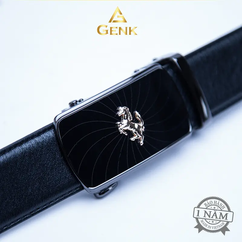 Thắt Lưng Nam Da Nappa Cao Cấp Genk-GDL39 Voi 4