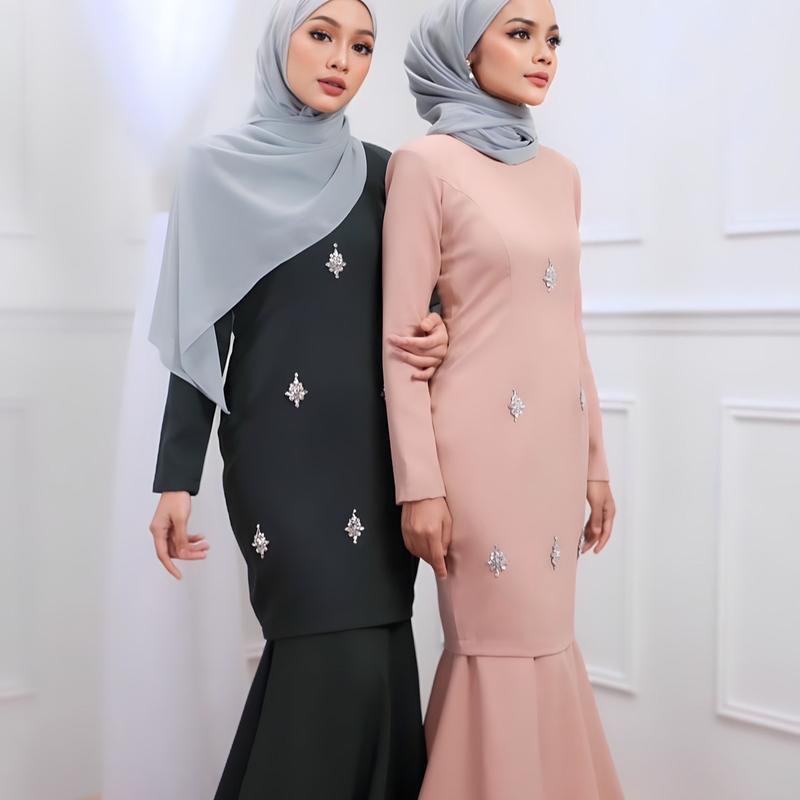 ALEEYA DRESS BAJU SET TUNIK KURUNG HARI RAYA IDUL FITRI KONDANGAN MALAYSIA PERNIKAHAN 1