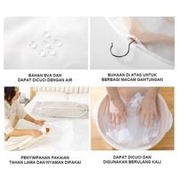 Gambar Joybos Bundle 5pcs Jas Cover Baju Gantungan Anti Air Anti Debu Pelindung Pakaian CB002 - 5pcs-NON ZIP 60*80 dari Joybosid Kota Bekasi 4 Tokopedia