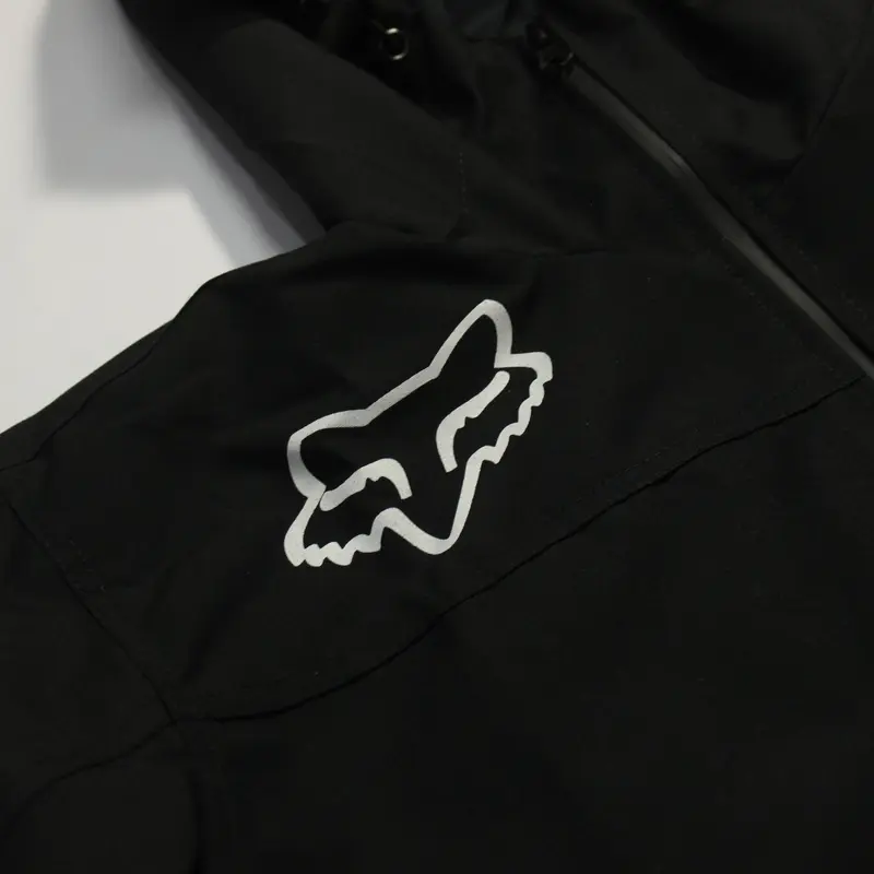 Jaket Parasut Waterproof Motocross Anti Air Mx Motor Pria Anti dan Tahan Air Offroad Musim Dingin Hitam 3