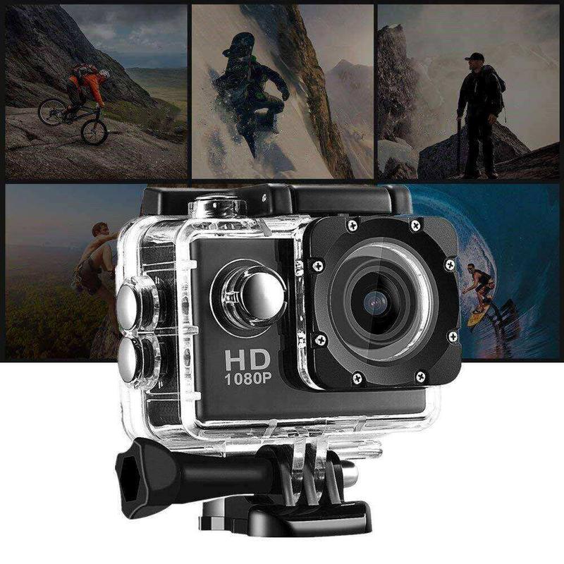 Product Introduction of 【รับประกัน 1 ปี】กล้องgopro 100% Camera กล้องโกโปรแท้ 4k กล้องโกโปร Action Camera 4K WiFi กล้องแอ็คชั่นแคม โกโปร กล้อง กันน้ำได้ลึก 30 เมตร อปุกรณ์ครบชุด 12