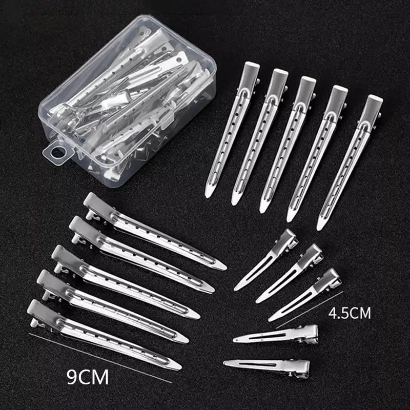 Kẹp Mỏ Vịt Tạo Kiểu Tóc, Kẹp Gợn Sóng Đẩy Tay, Kẹp Phân Đoạn, Kẹp Tóc, Kẹp Bồng Bềnh Gốc, Kẹp Định Vị, Thích Hợp Để Uốn Và Nhuộm Tóc