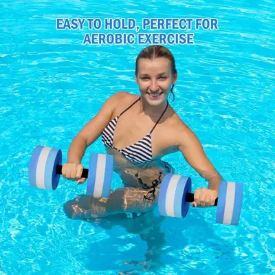 BIO Sports Water Resistance Ball - Low Impact Pool Workout Ball For Full Body Training, Water Filled Exercise Equipment
